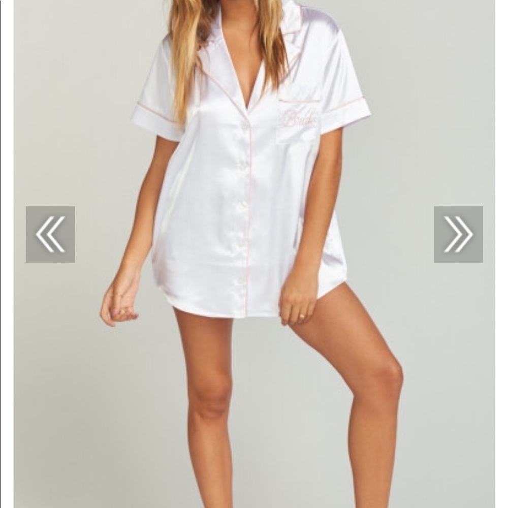 EUC Show Me Your MuMu Bride PJ Set! Size Small